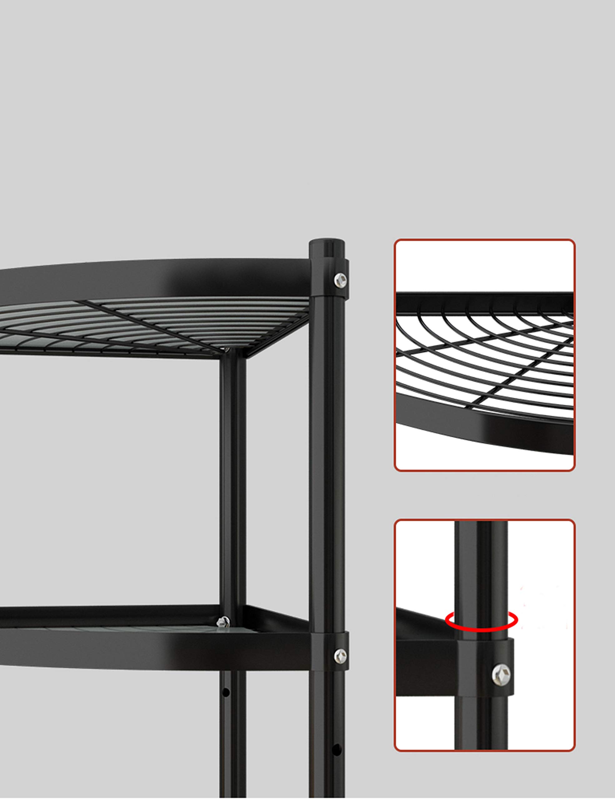 Amazon.com: ZIGAMA 8-Tier Kitchen Pot Rack, Cookware Stand Storage